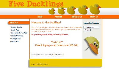 Five Ducklings